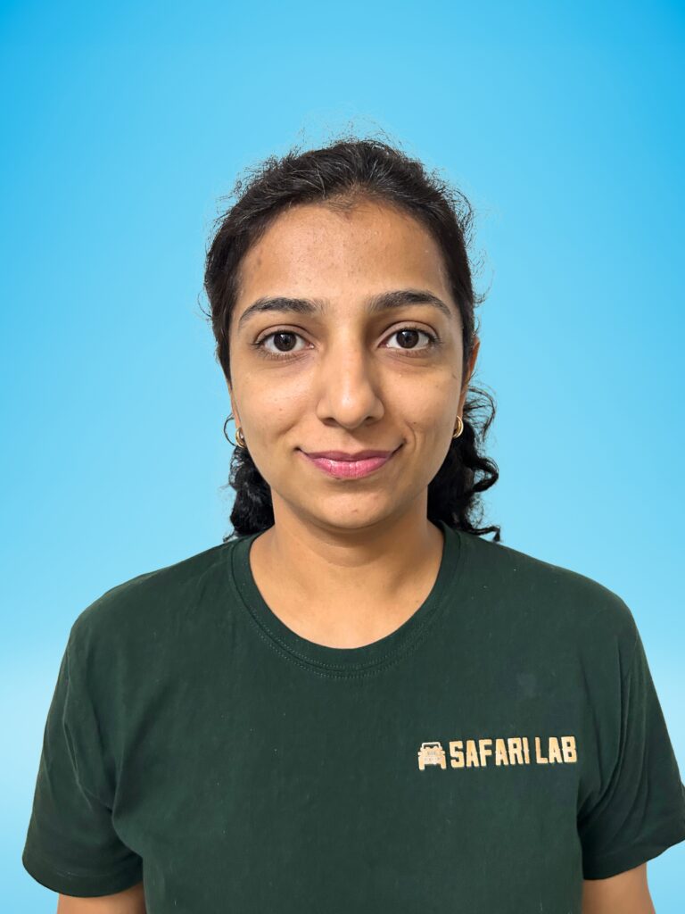 Our Team Nikita Nair - Safari Lab