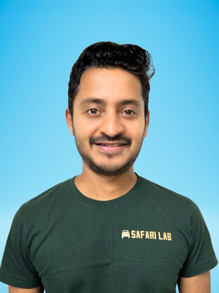 Our Team Sanjay Nair - Safari Lab