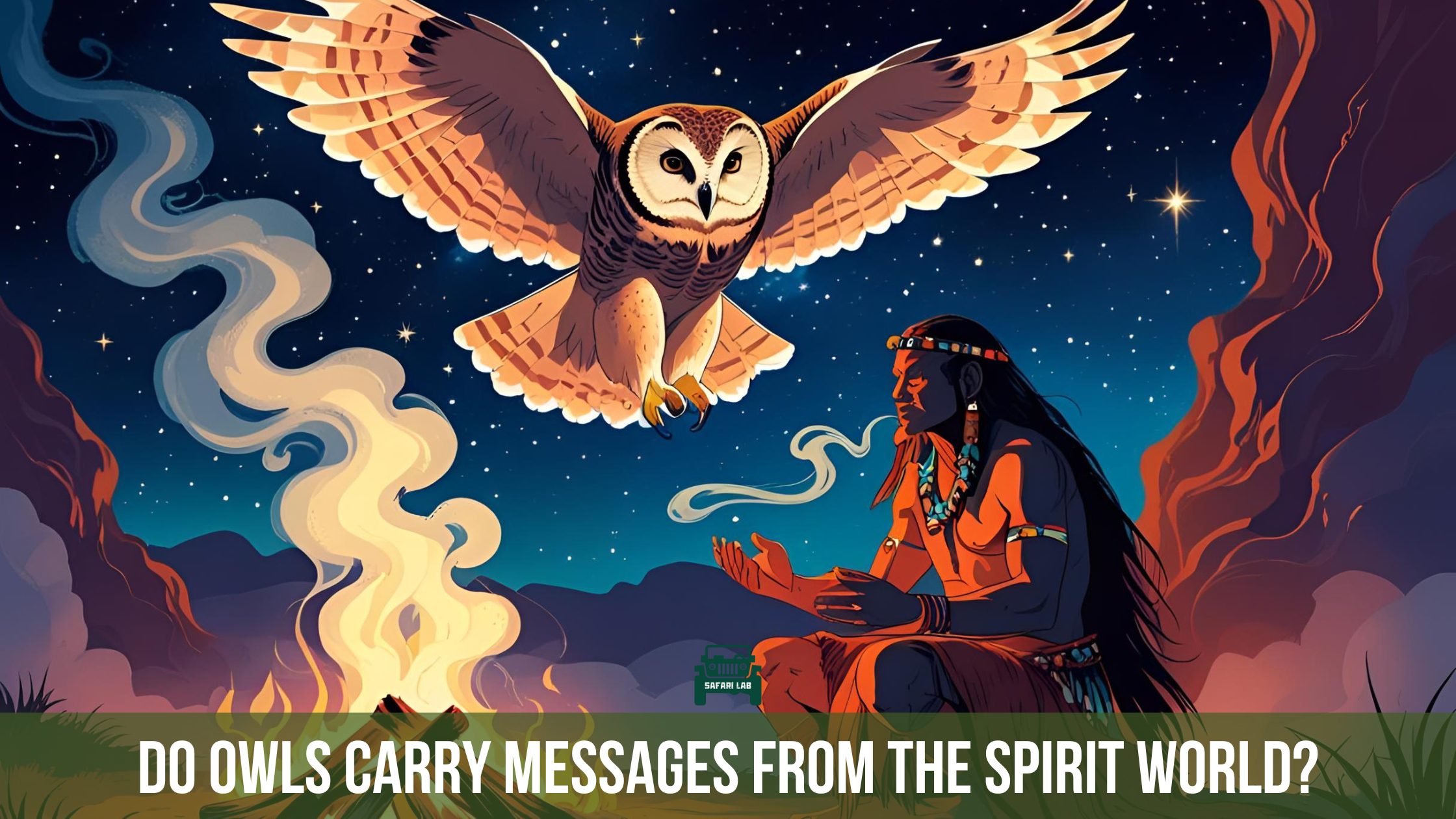 myths about owls - message from the spirit world