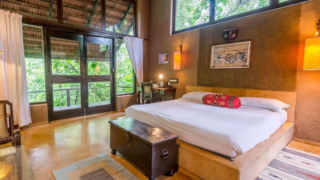 Wildlife lodge accommodation in Pench