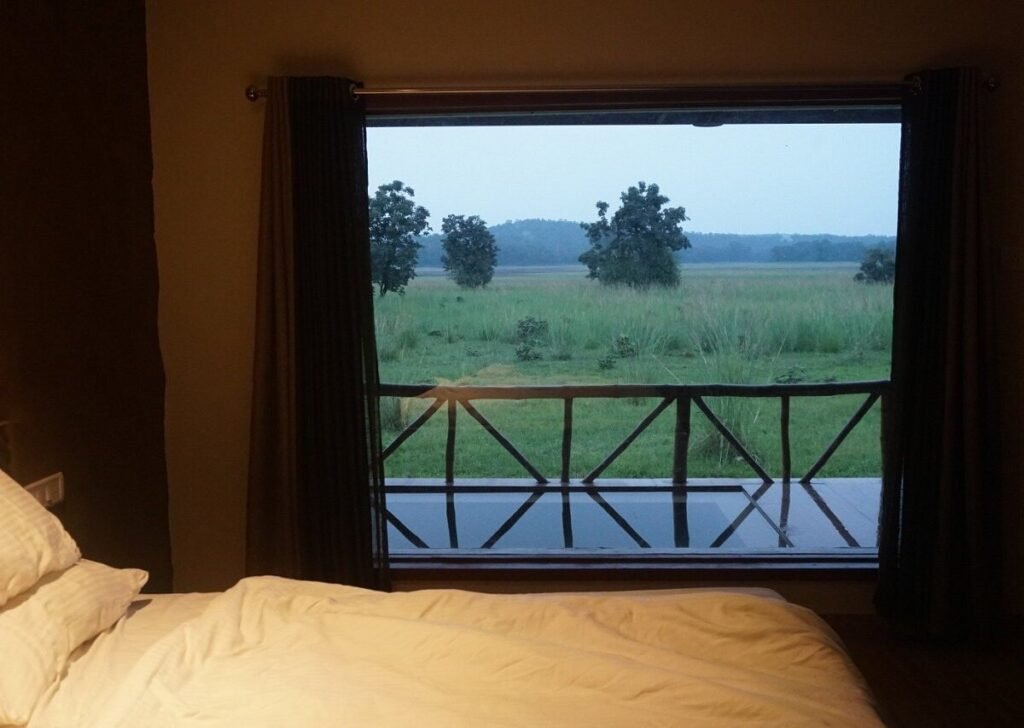 Jungle camp accommodation in Nagzira