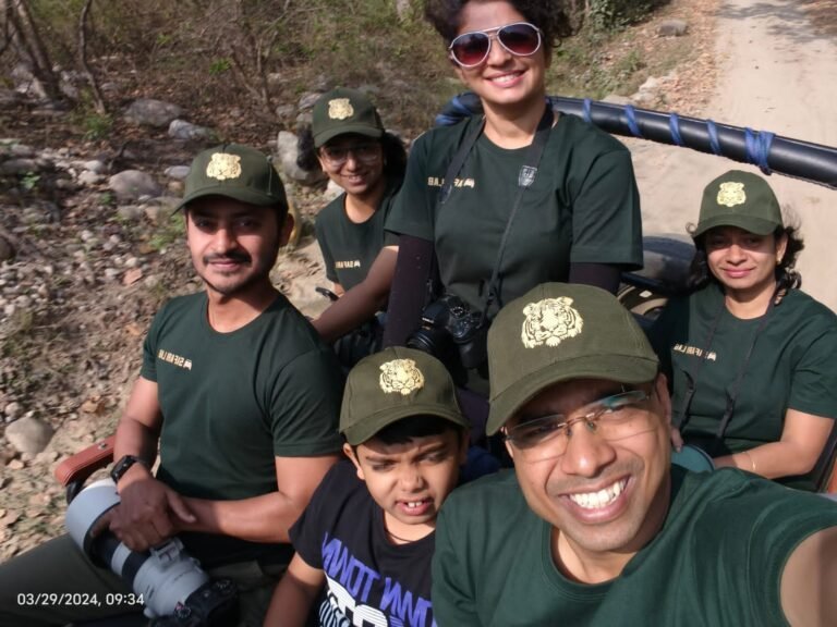 Safari Lab guest at Dhikala, Jim Corbett