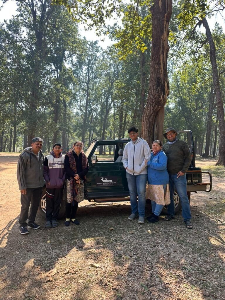 Safari Lab guests at Kanha — November 2025