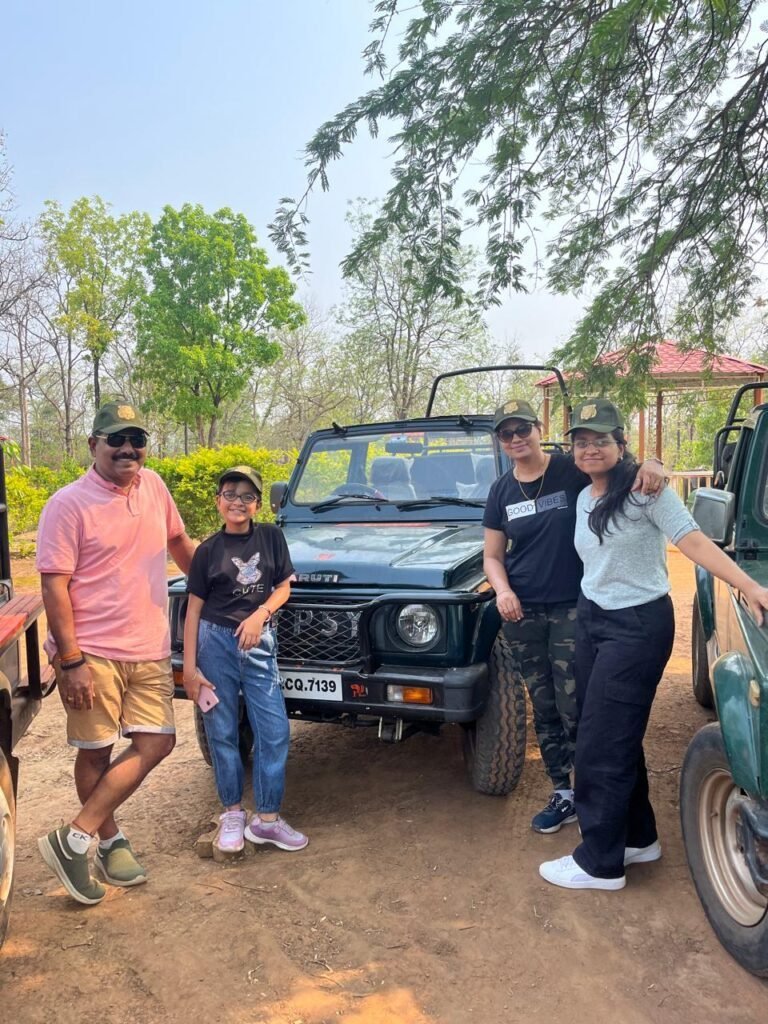Safari Lab guests at Tadoba