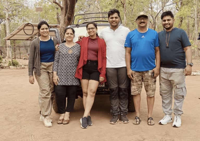 Safari Lab guests at Tadoba